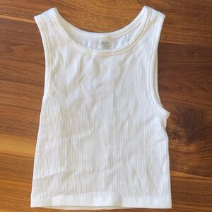 Aritzia Sunday Best White Tank